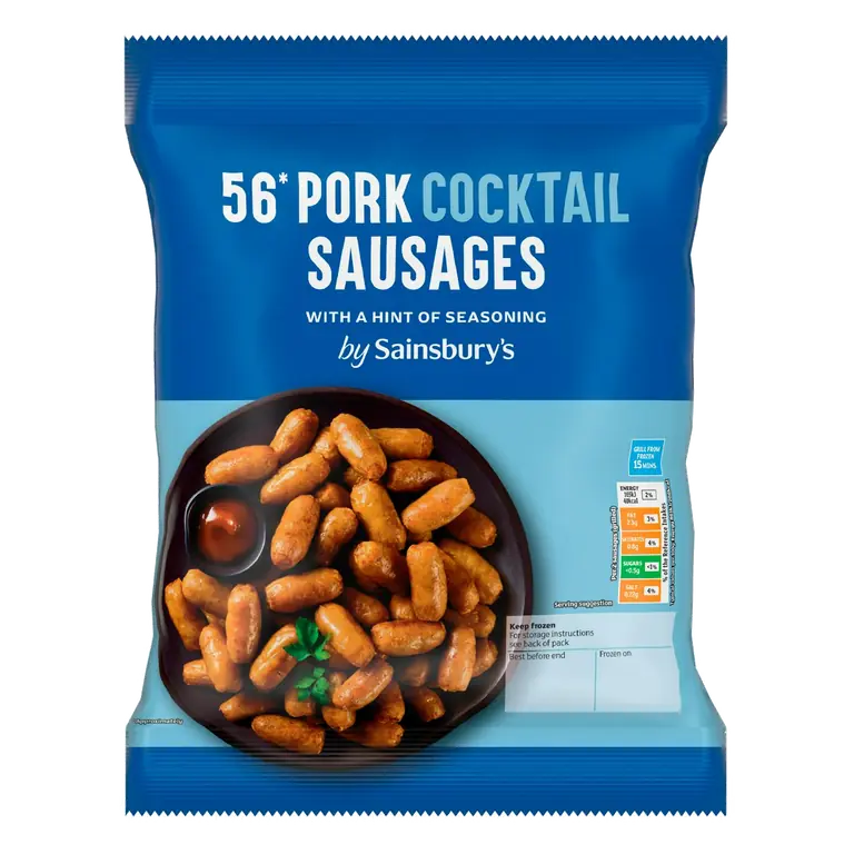 Pork Cocktail Sausages x56 672g