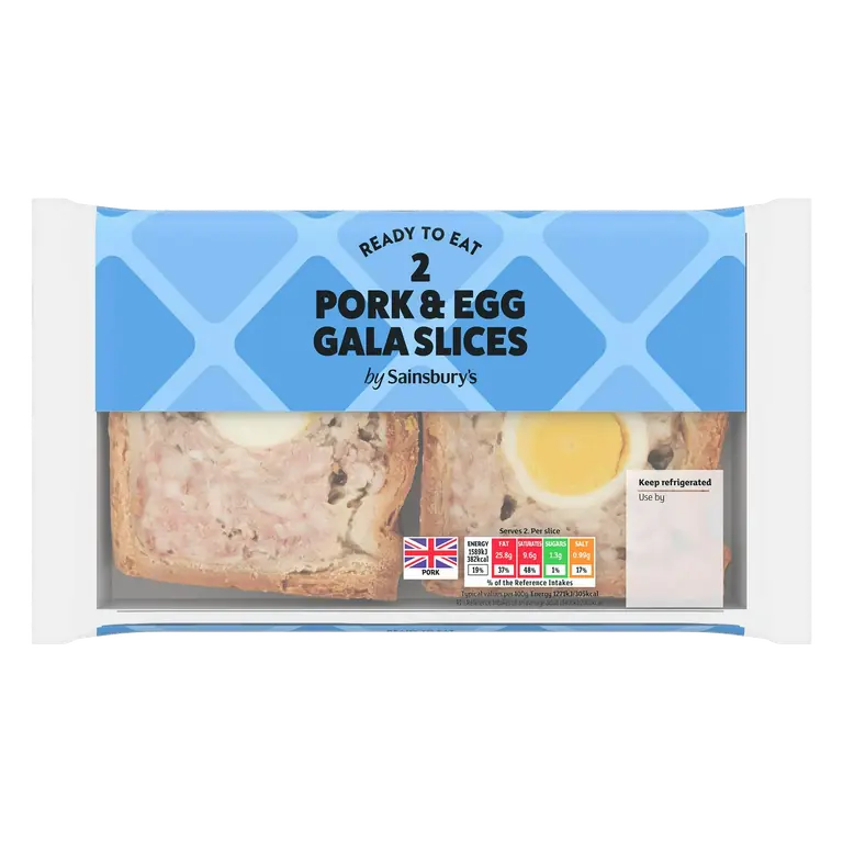 Pork & Egg Gala Slices x2 250g