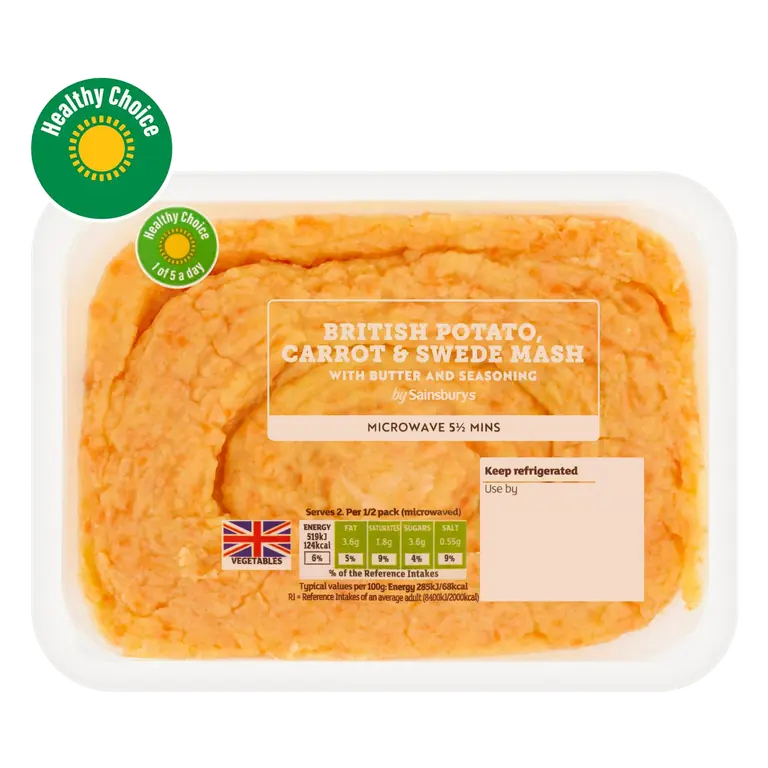 Potato, Carrot & Swede Mash 400g