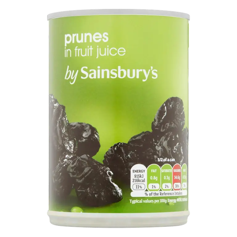 Prunes in Fruit Juice 410g
