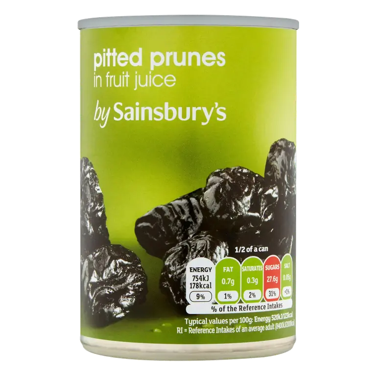 Prunes, Pitted, in Juice 290g