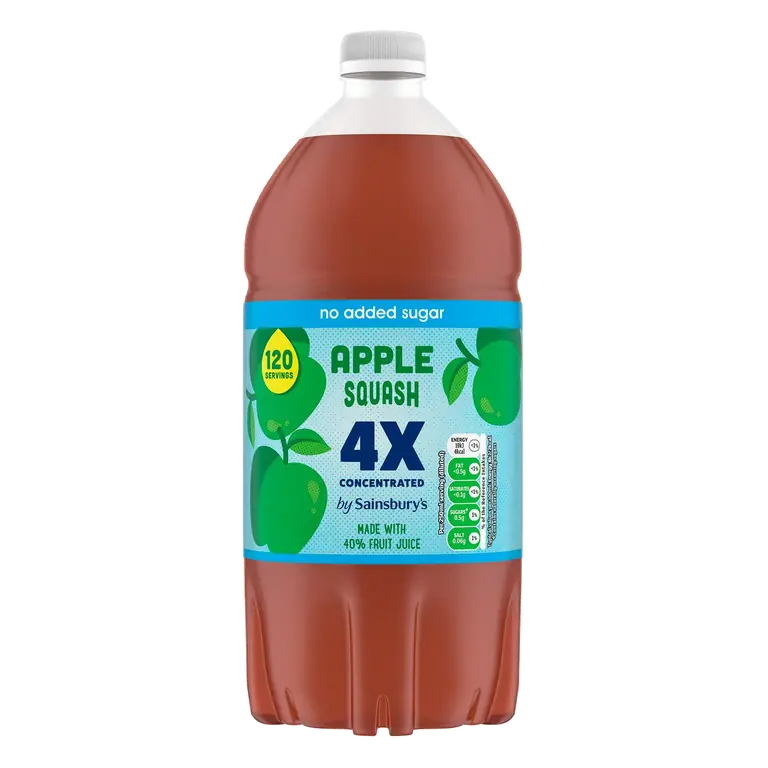 Quadruple Strength Apple Squash 1.5L
