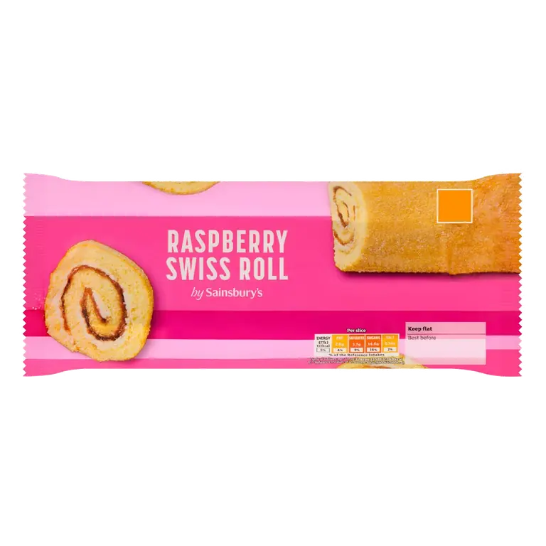 Raspberry Swiss Roll