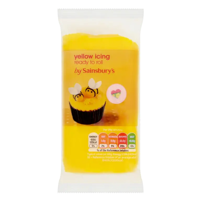 Ready to Roll Yellow Icing 250g