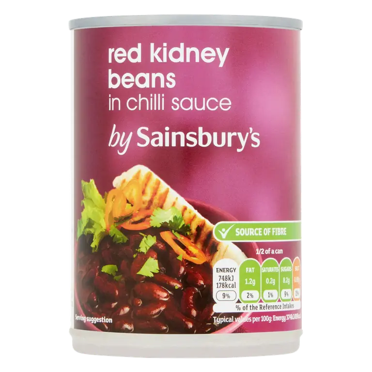 Red Kidney Beans in Chilli Sauce 400g