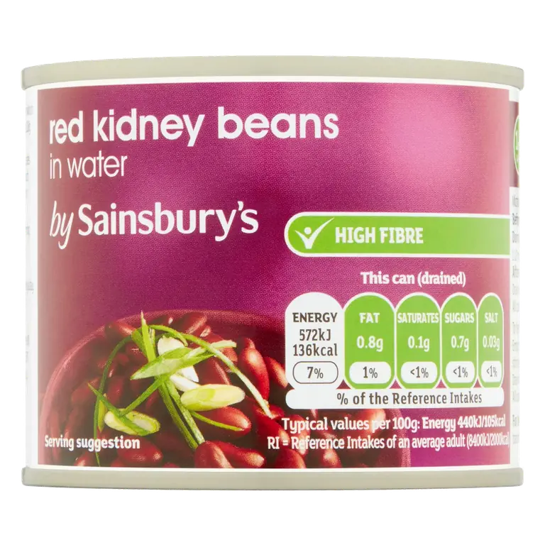 Red Kidney Beans in Water 215g (130g*)