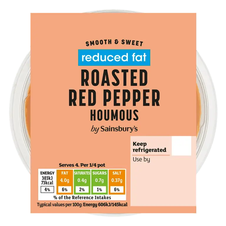 Red Pepper Houmous, Be Good To Yourself 200g