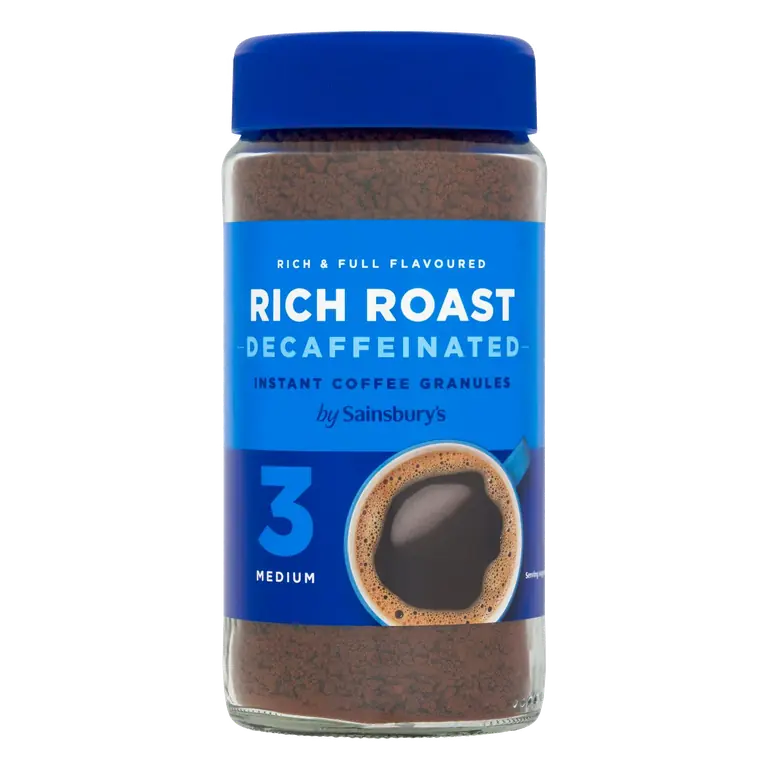 Rich Roast Instant Coffee Granules, Decaffeinated 200g