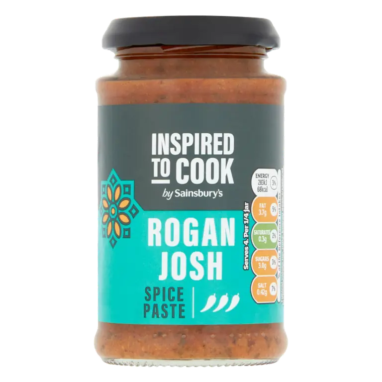 Rich Rogan Josh Curry Paste, Inspired to Cook 200g