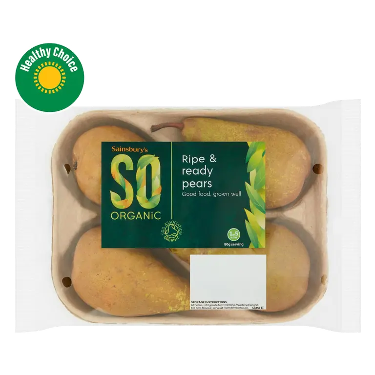 Ripe & Ready Pears, So Organic