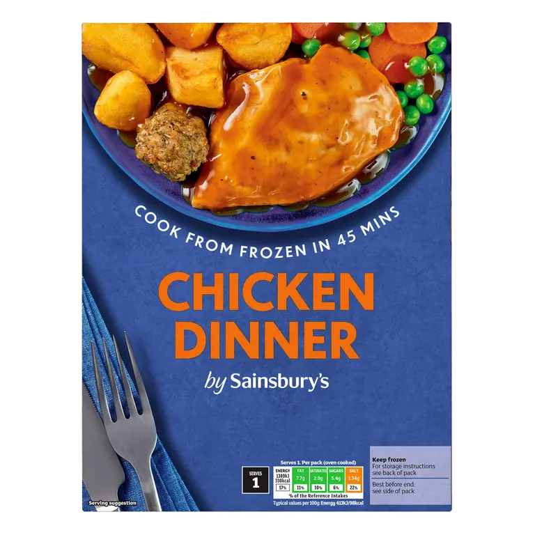 Roast Chicken Dinner Ready Meal For 1 400g