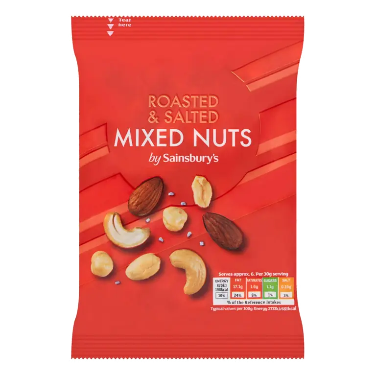 Roasted & Salted Mixed Nuts 200g