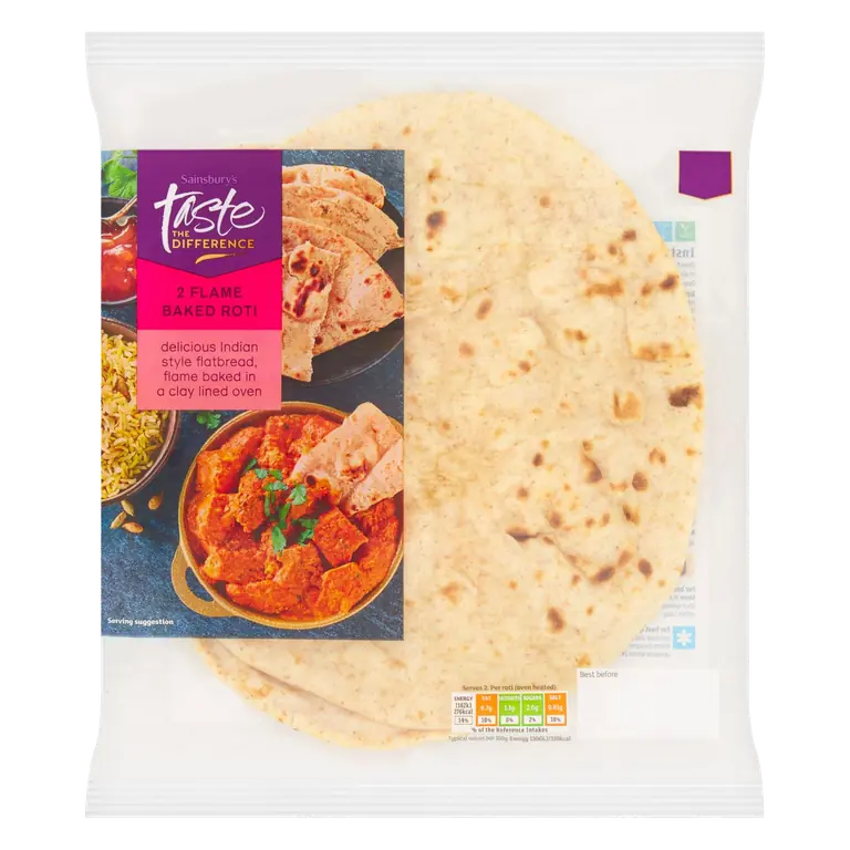 Roti, Taste the Difference x2 90g