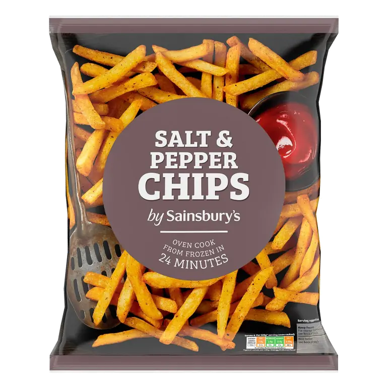 Salt & Pepper Chips 750g