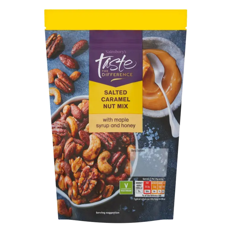 Salted Caramel Nut Mix, Taste the Difference 175g
