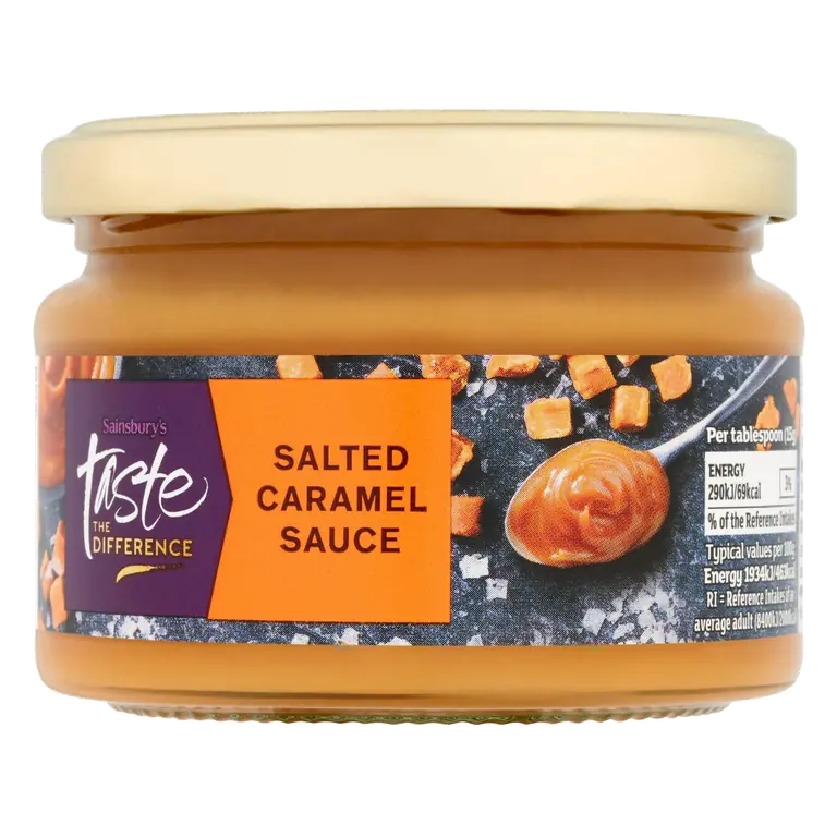 Salted Caramel Sauce, Taste the Difference 260g