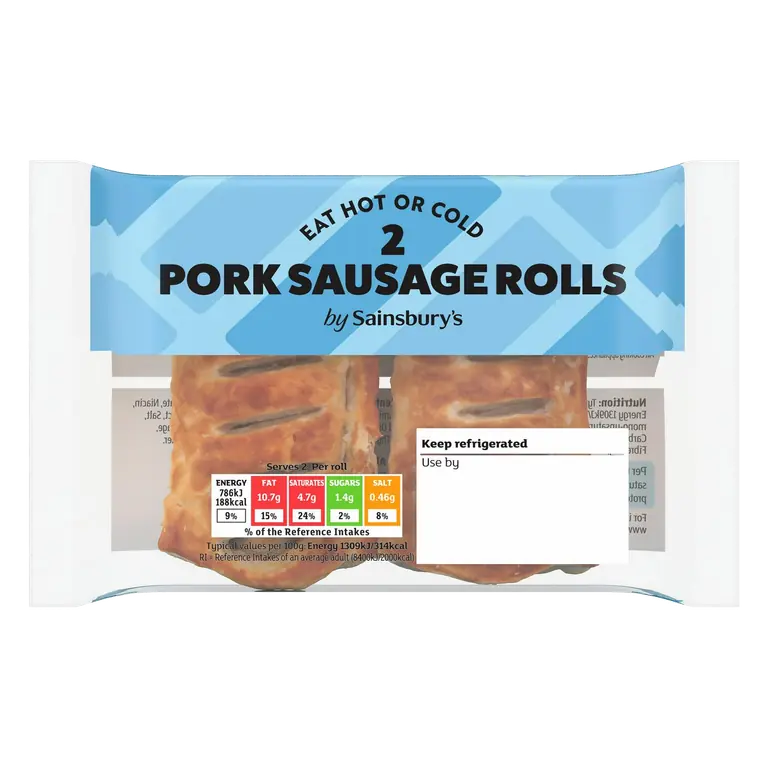 Sausage Rolls x2 120g