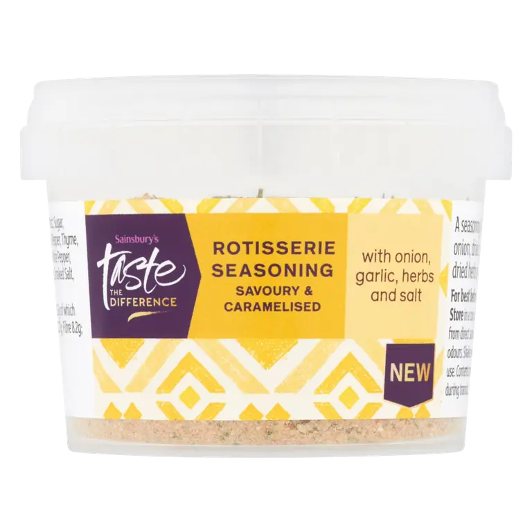Savoury & Caramelised Rotisserie Seasoning, Taste the Difference 65g