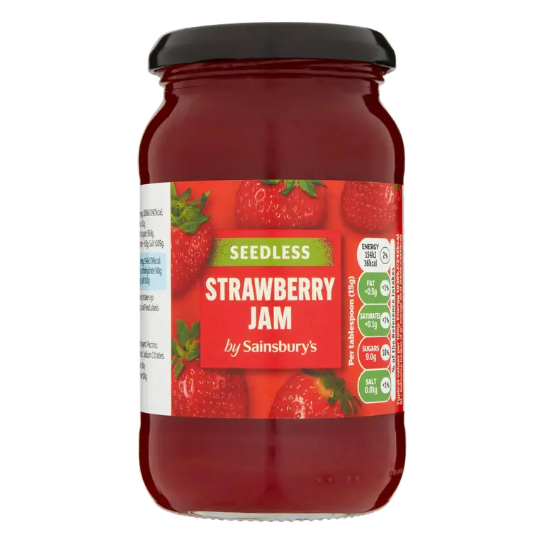 Seedless Strawberry Jam 454g