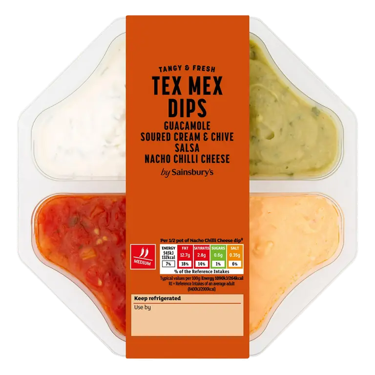 Selection Tex-Mex Dips 400g