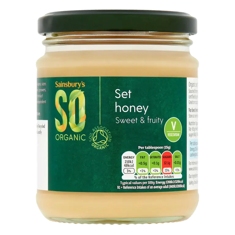 Set Honey, SO Organic 340g