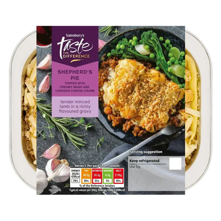 Shepherd's Pie, Taste the Difference 400g (Serves 1)