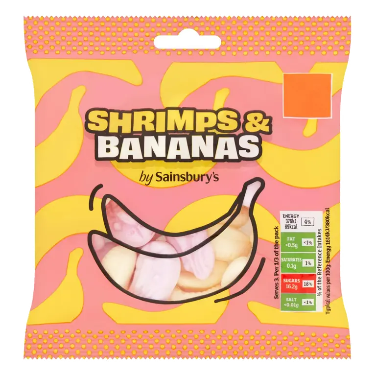 Shrimps & Bananas 70g