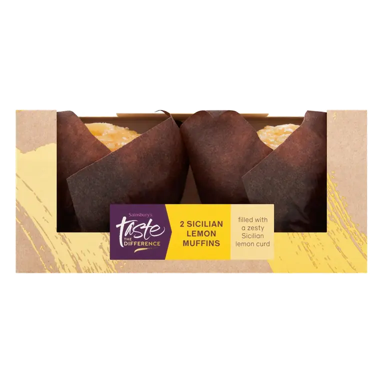 Sicilian Lemon Muffins, Taste the Difference x2