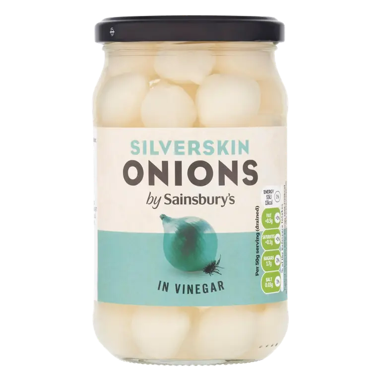 Silverskin Onions in Vinegar 440g (230g*)