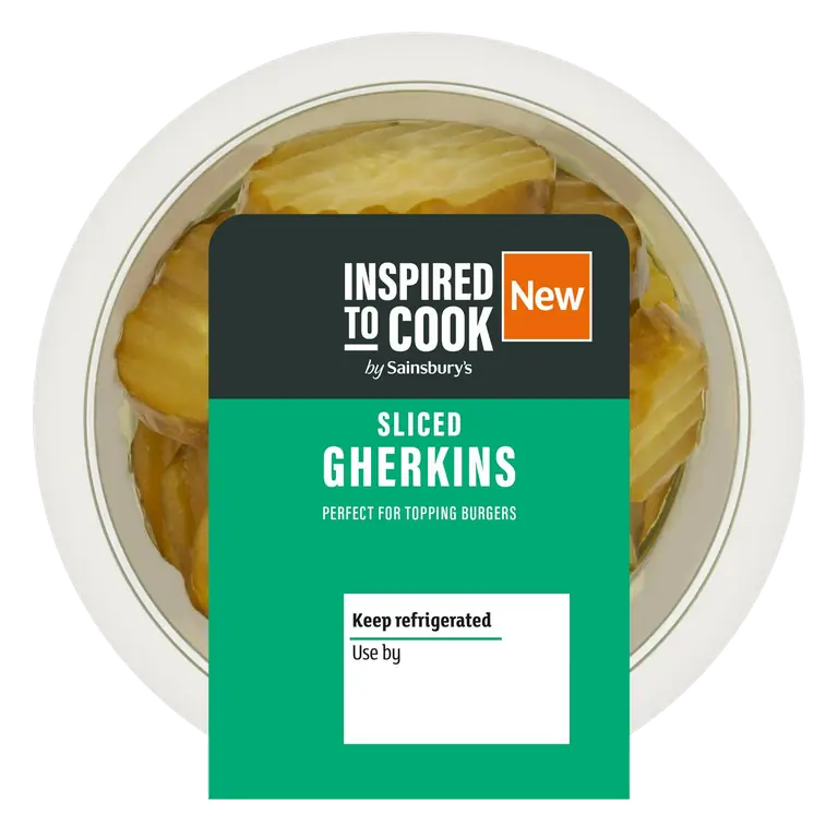 Sliced Gherkins, Inspired to Cook 110g