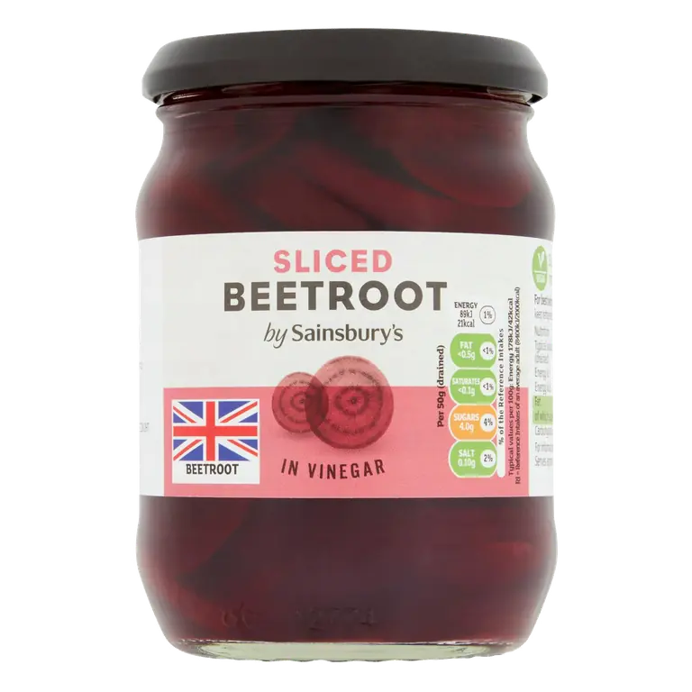 Sliced Pickled Beetroot in Vinegar 340g (215g*)