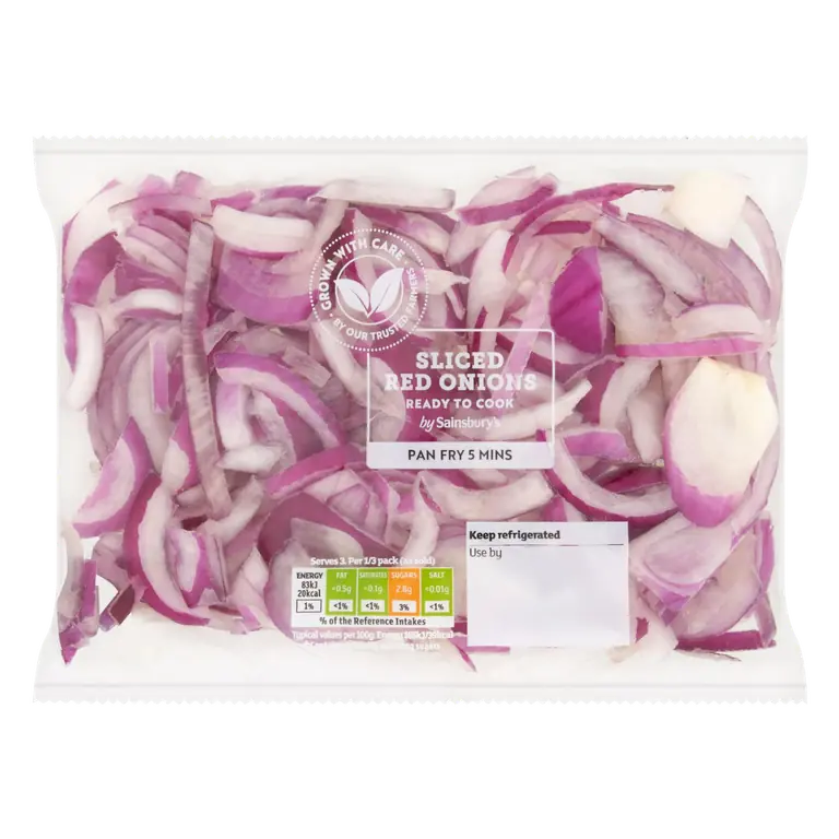 Sliced Red Onions, Inspired to Cook 150g