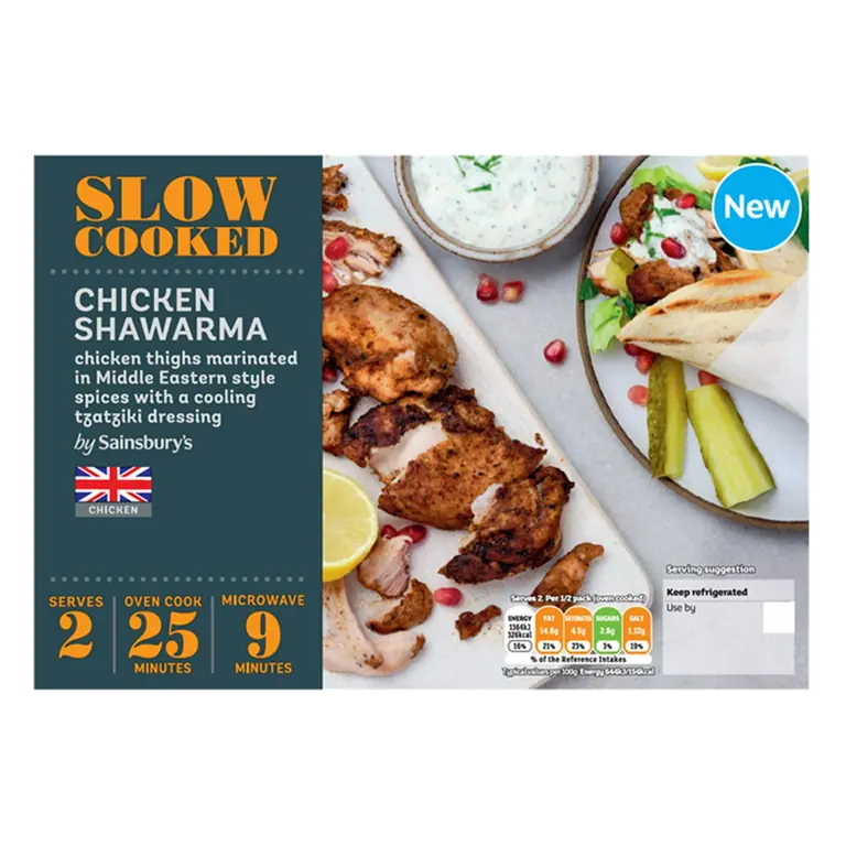 Slow Cooked Chicken Shawarma 480g