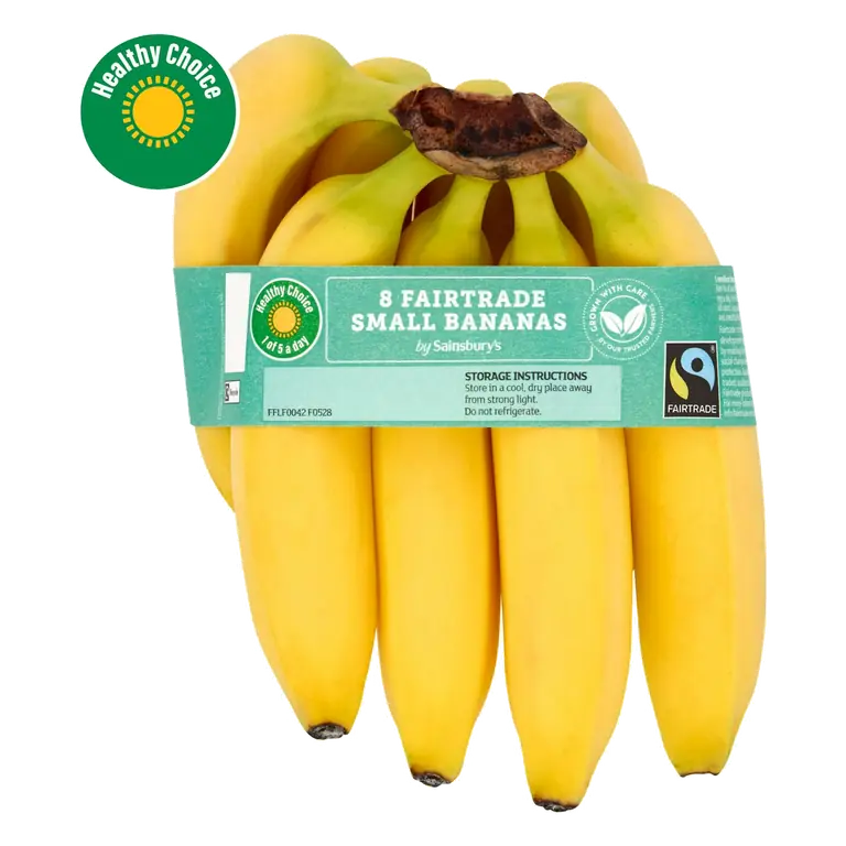 Small Bananas, Fairtrade x8