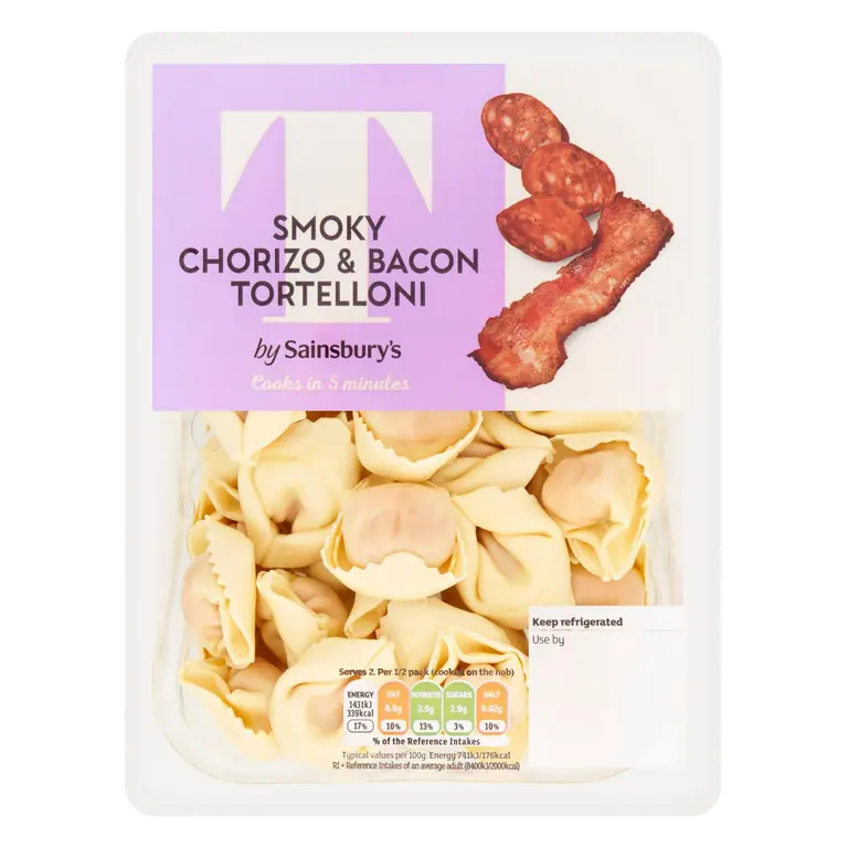 Smokey Chorizo Tortelloni 300g