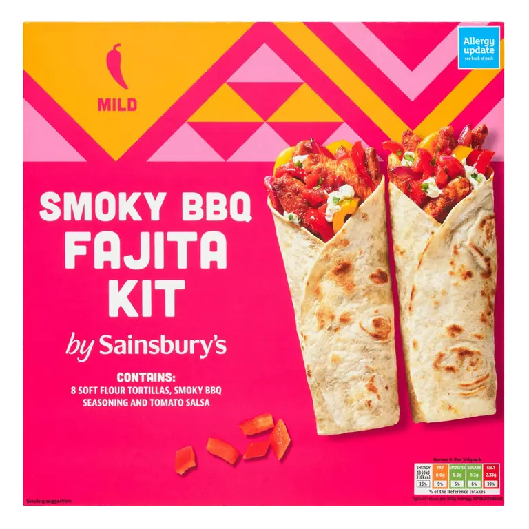 Smoky BBQ Fajita Kit 500g