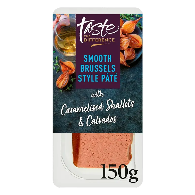 Smooth Brussels Style Pate, Taste the Difference 150g