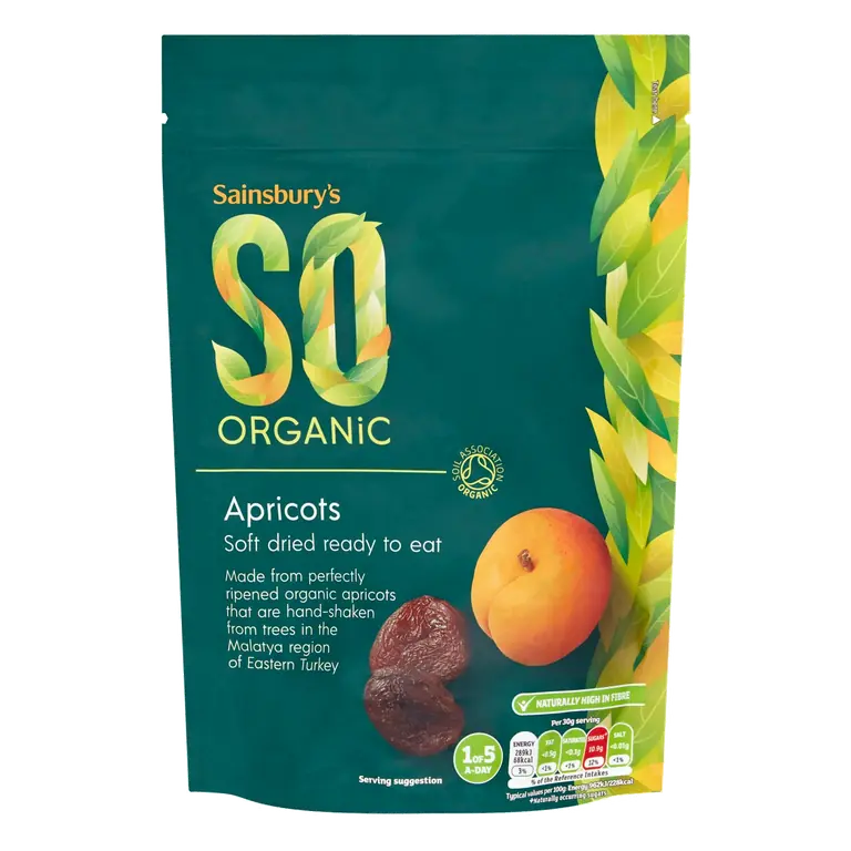 Soft Apricots, SO Organic 250g