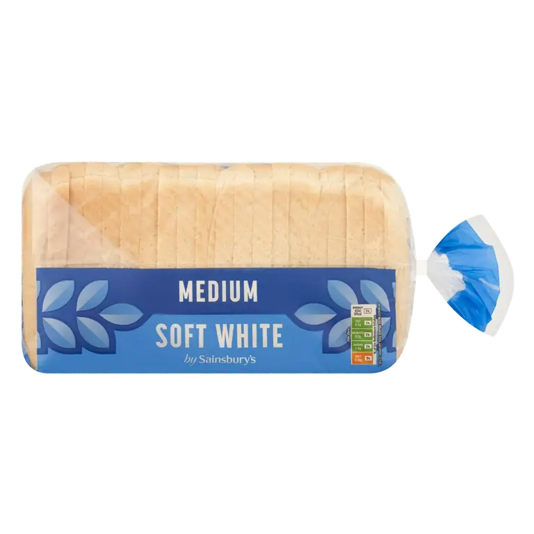Soft Medium Sliced White Bread 800g