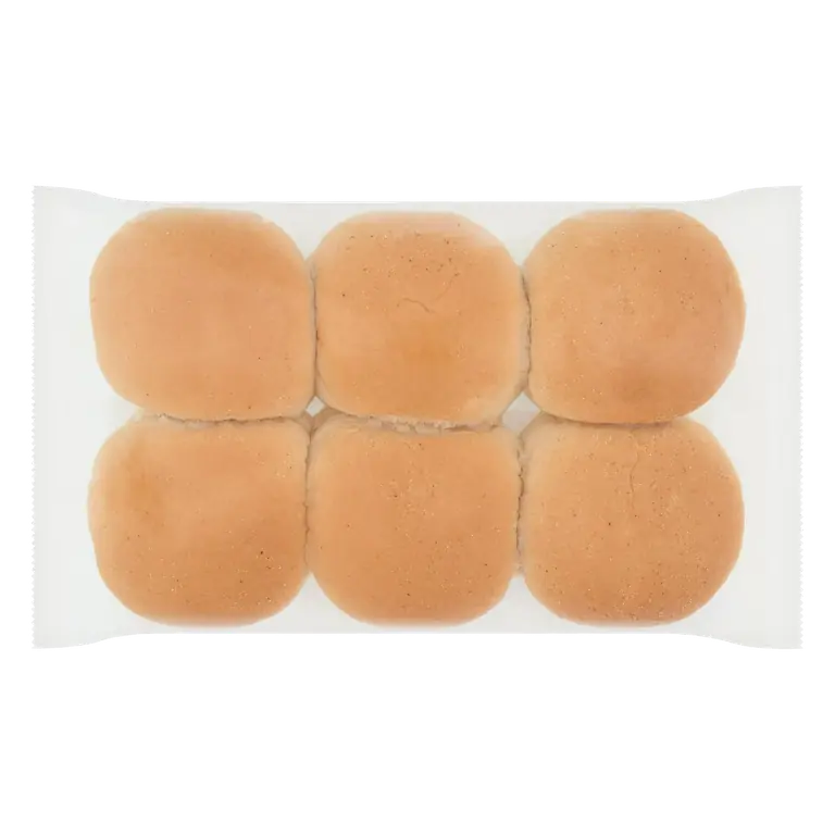 Soft White Rolls x6