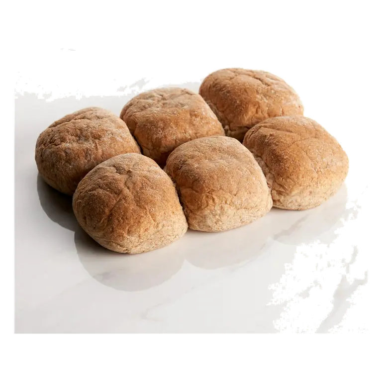 Soft Wholemeal Rolls x6