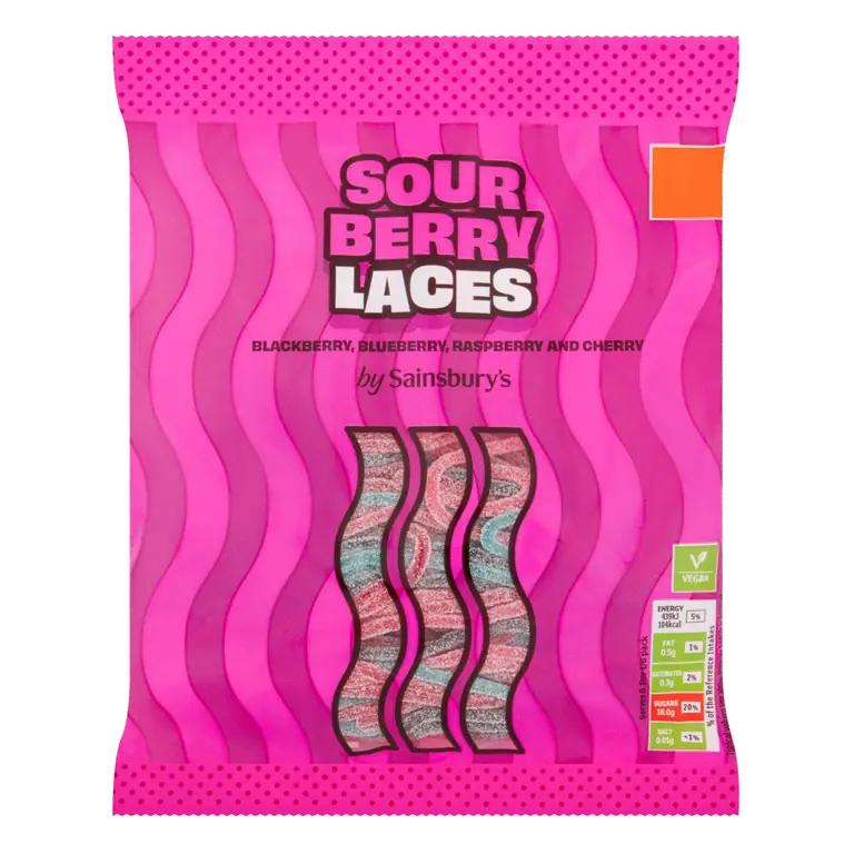 Sour Berry Laces 180g