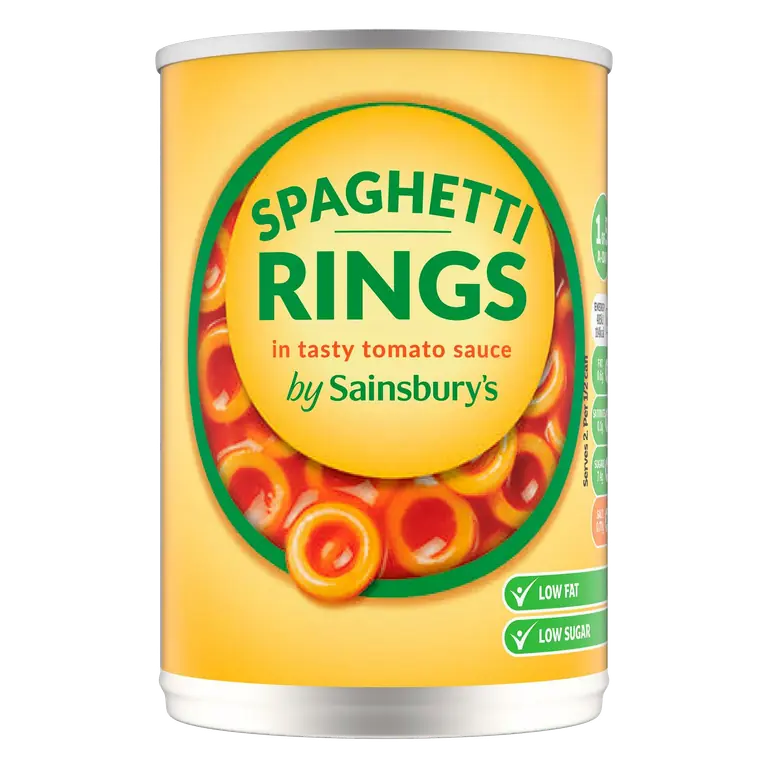 Spaghetti Rings In Tomato Sauce 400g