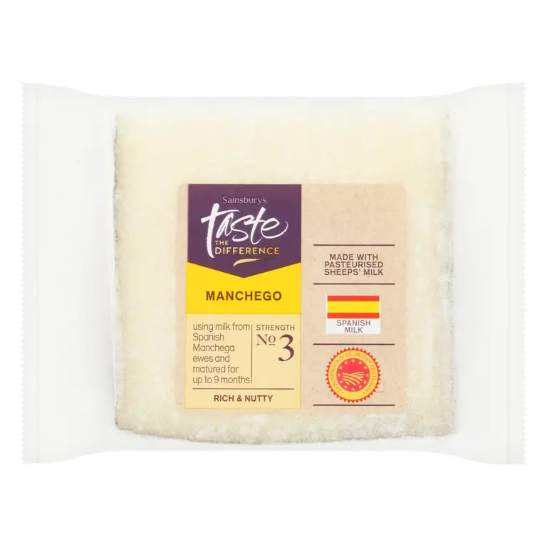 Spanish Manchego Cheese, Taste the Difference 170g