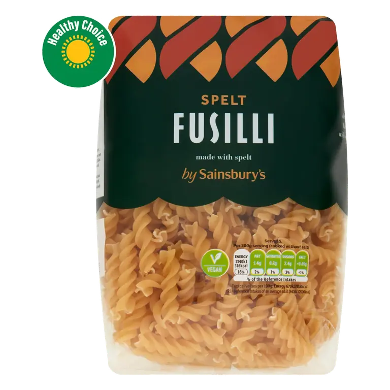Spelt Fusilli Pasta 500g