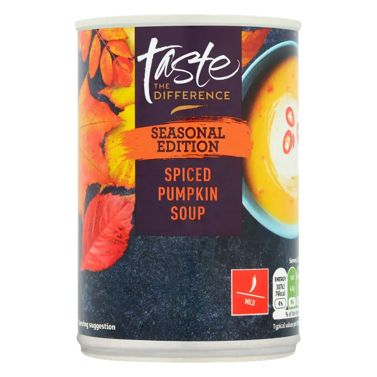 Spiced Pumpkin Soup, Taste the Difference 400g