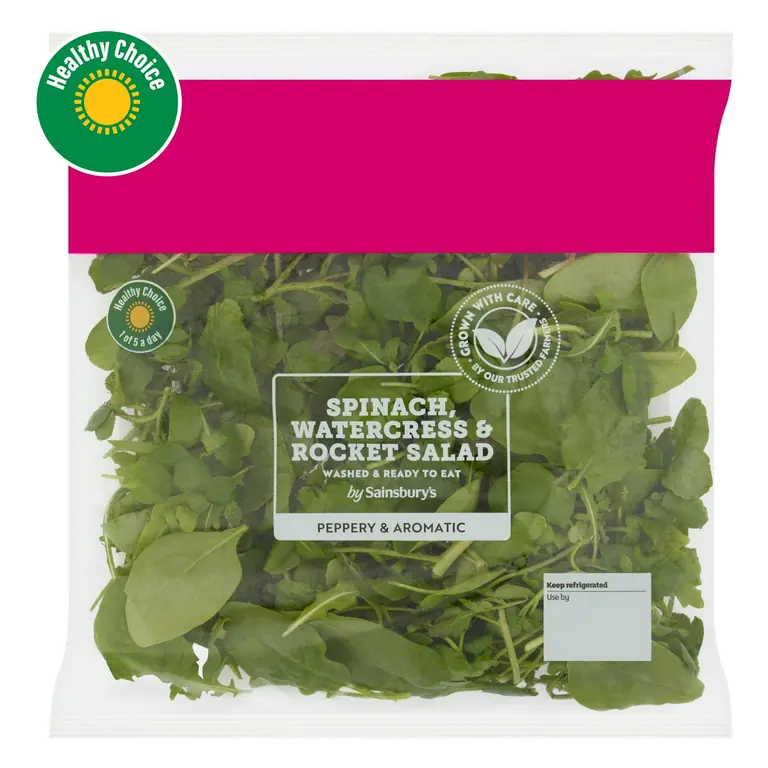 Spinach Watercress & Rocket 100g
