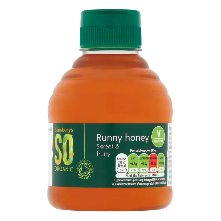 Squeezy Honey, SO Organic 340g