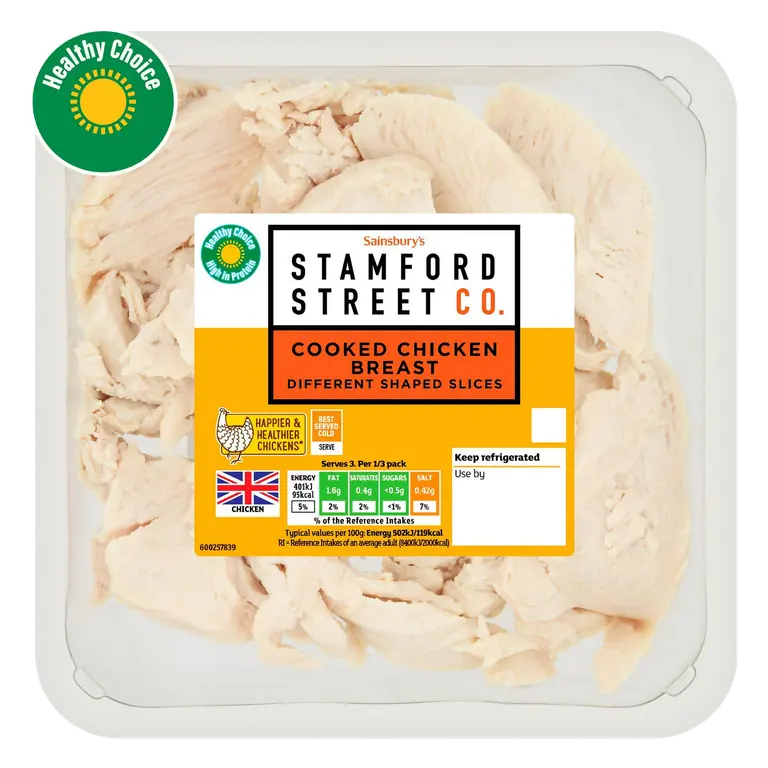 Stamford Street Co. 240g Cooked Chicken Breast