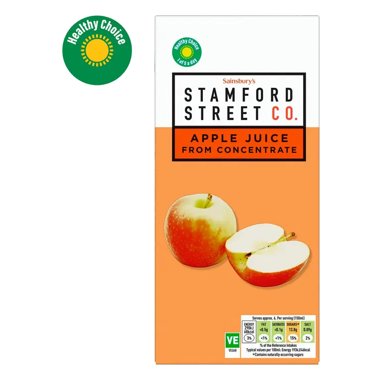 Stamford Street Co. Apple Juice from Concentrate 1L